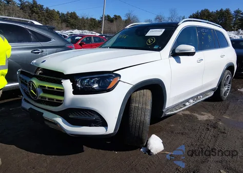 2021 Mercedes-Benz Gls 450 4Matic z USA, uszkodzony, nr VIN 4JGFF5KE1MA400403